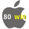 Aplicativo 80 win para iOS