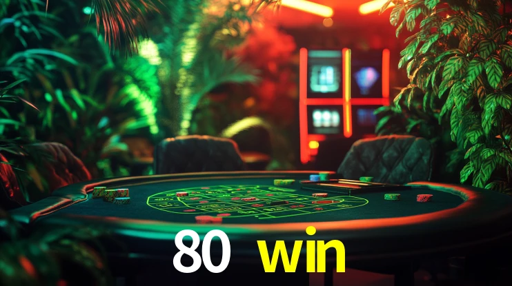 Blackjack Table 80 win