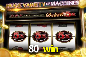 Descubra o Mundo do Cassino Online com 80 win