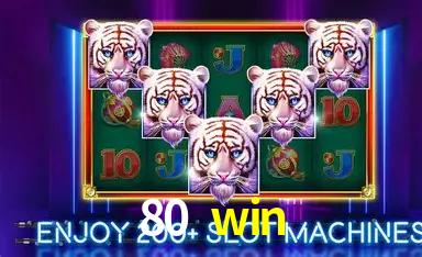 80 win cadastro — tela de formulário no app oficial